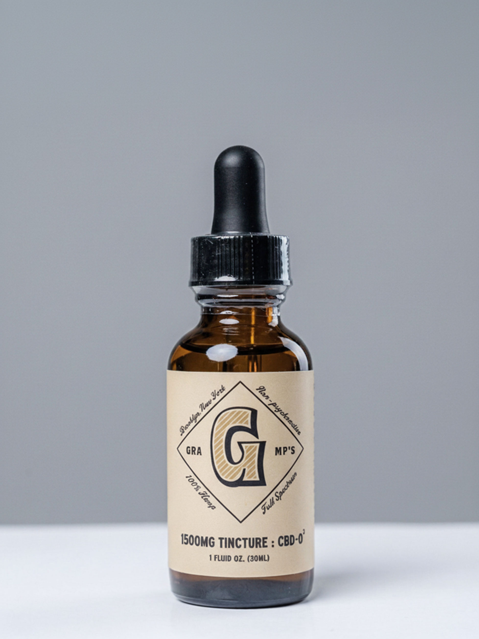 Gramps 1500mg CBD tincture 30mL
