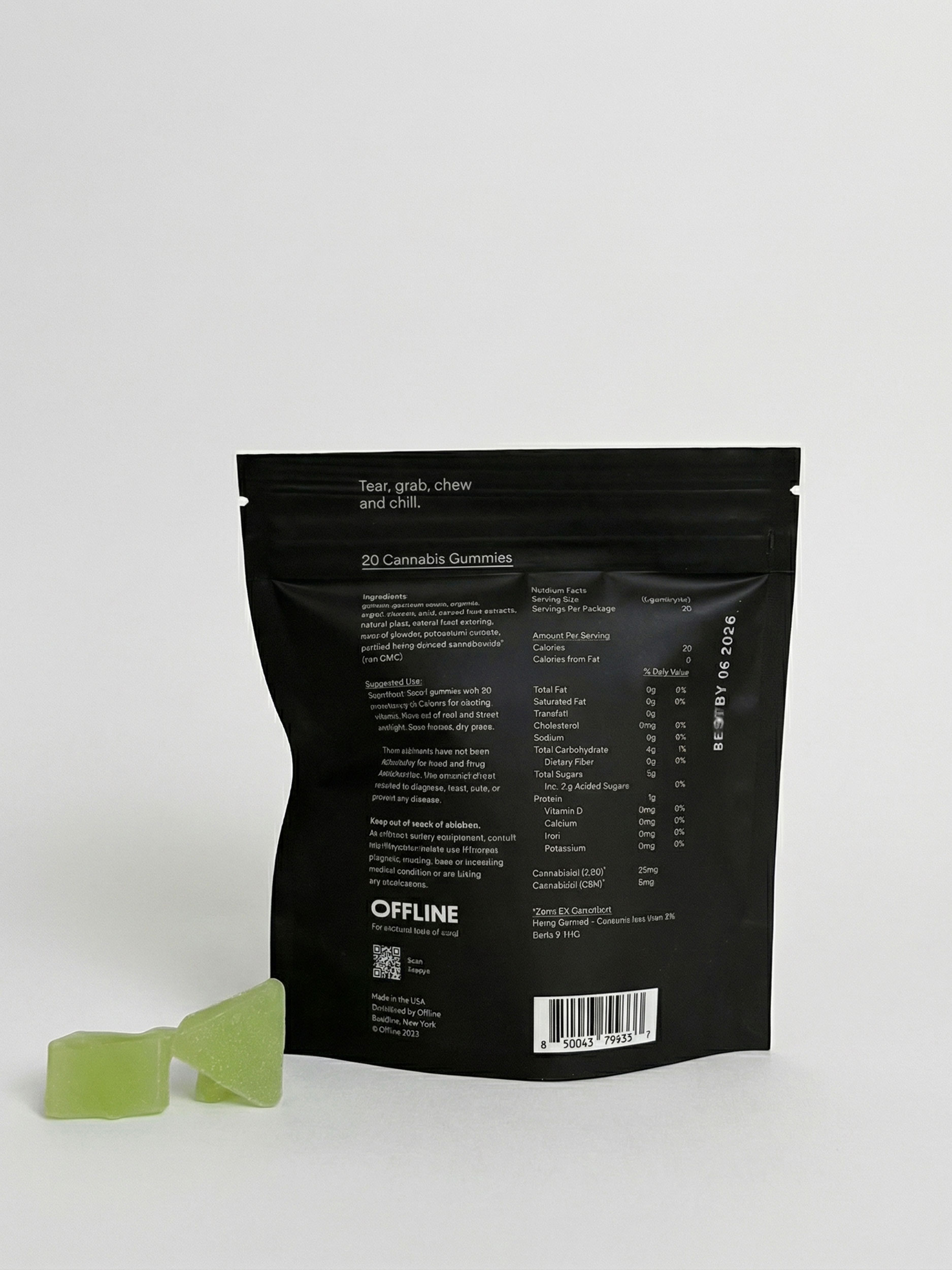 offline gummies cbn cbd apple