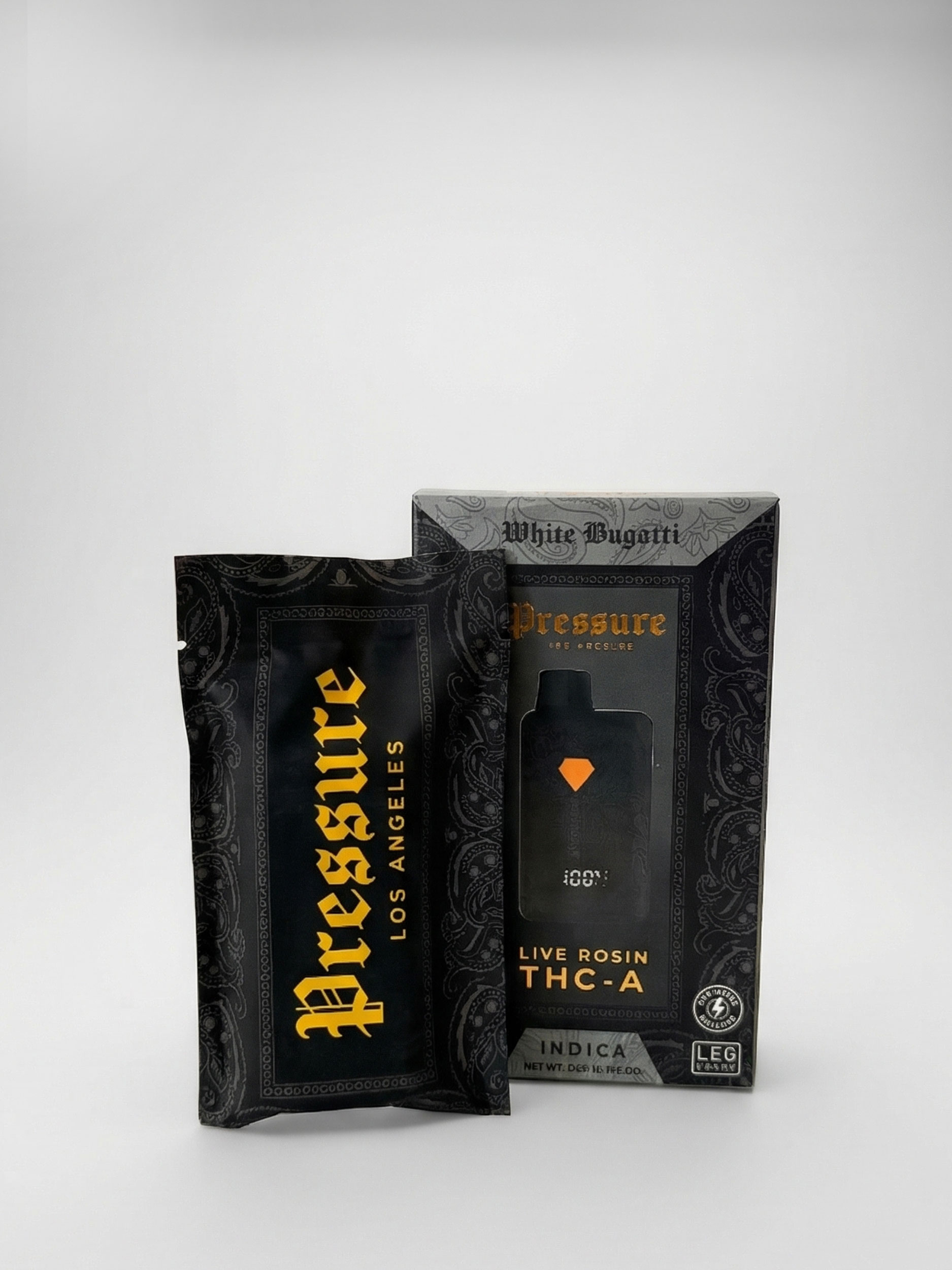 Pressure Los Angeles Live Resin Disposable Vape, 6 grams THCa