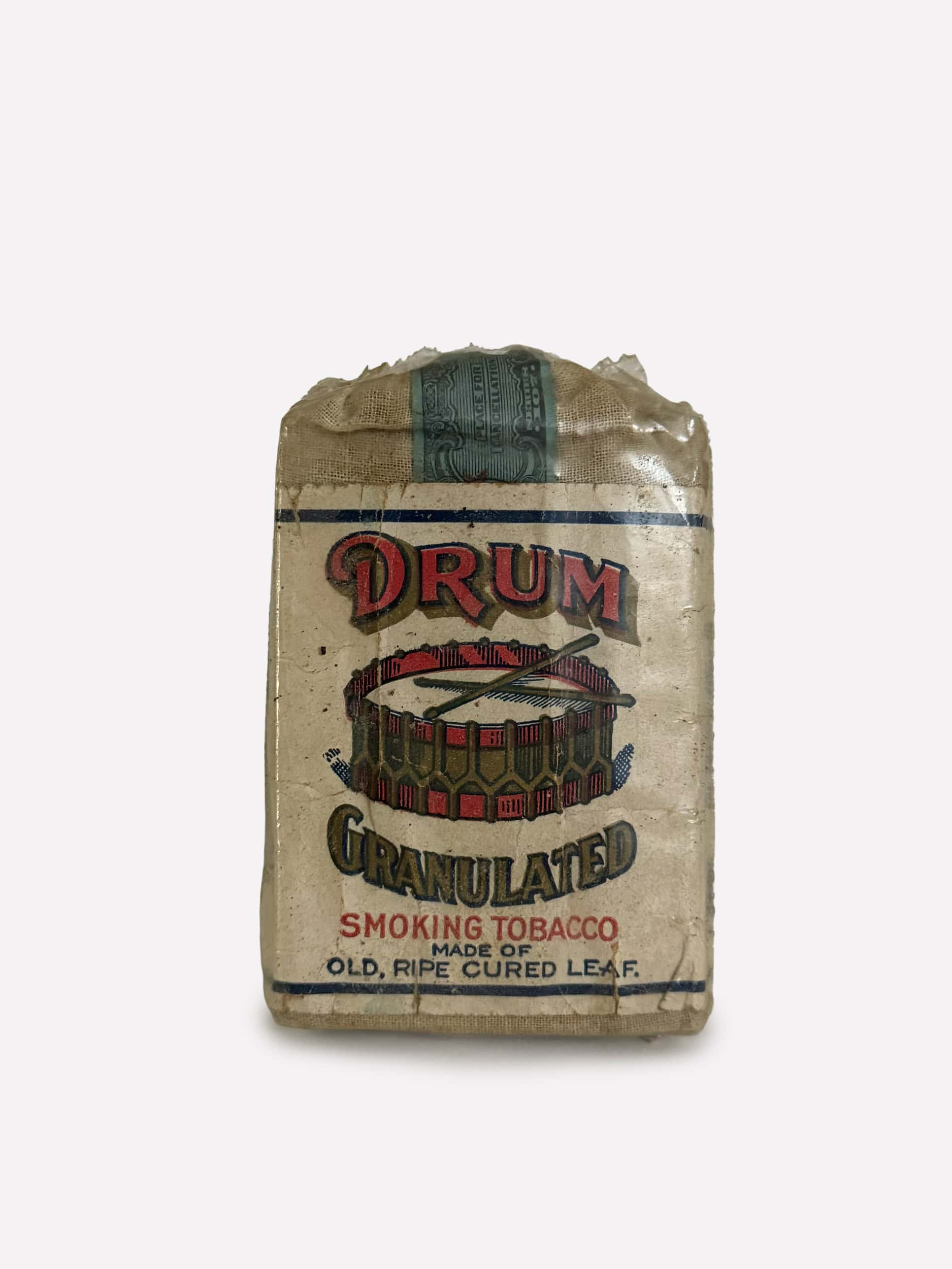 1919 Drum Granulated Tobacco Pouch - American Tobacco Series 107